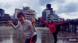 お昼休みにランニング